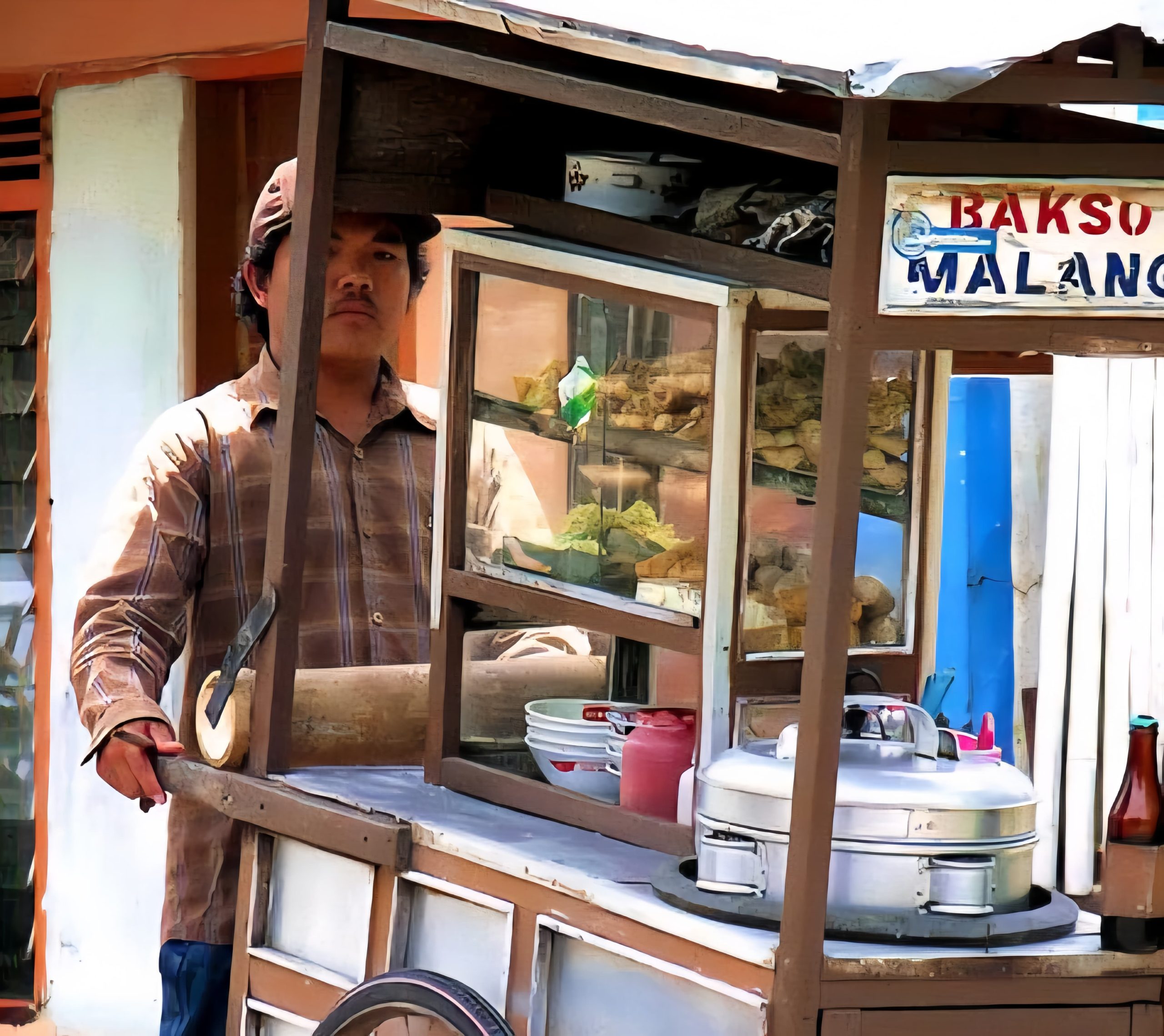 cara jualan bakso keliling laris