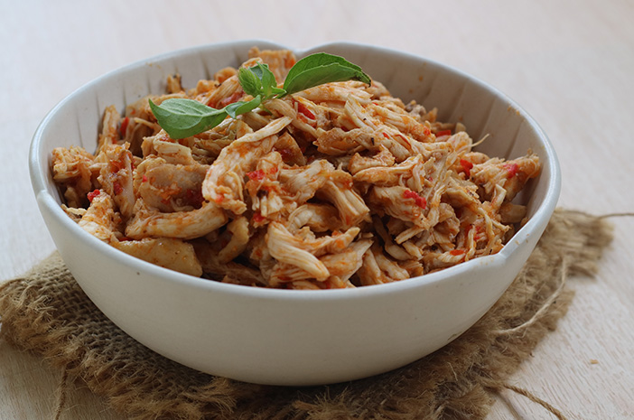 Suwiran Daging Seragam Rapi