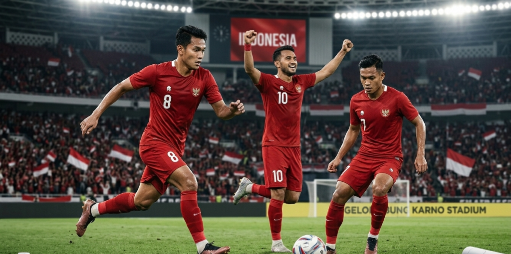 model jersey tim nasional indonesia