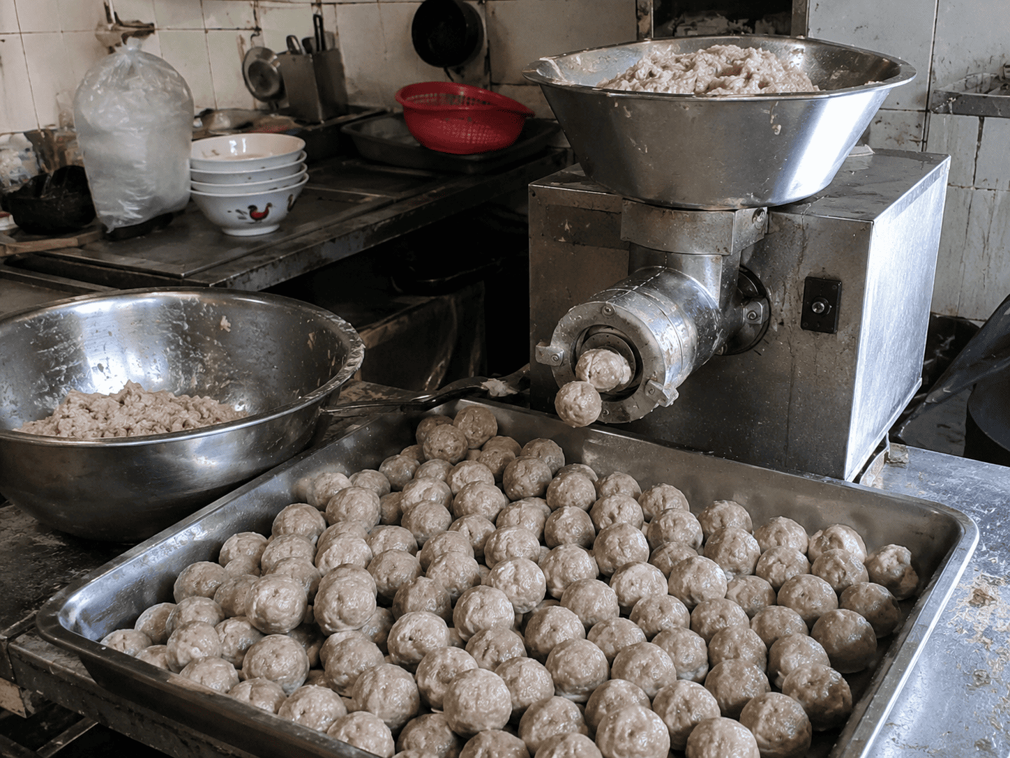 kenapa ukuran bakso harus seragam